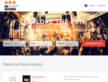 Tablet Screenshot of beyoursound.com